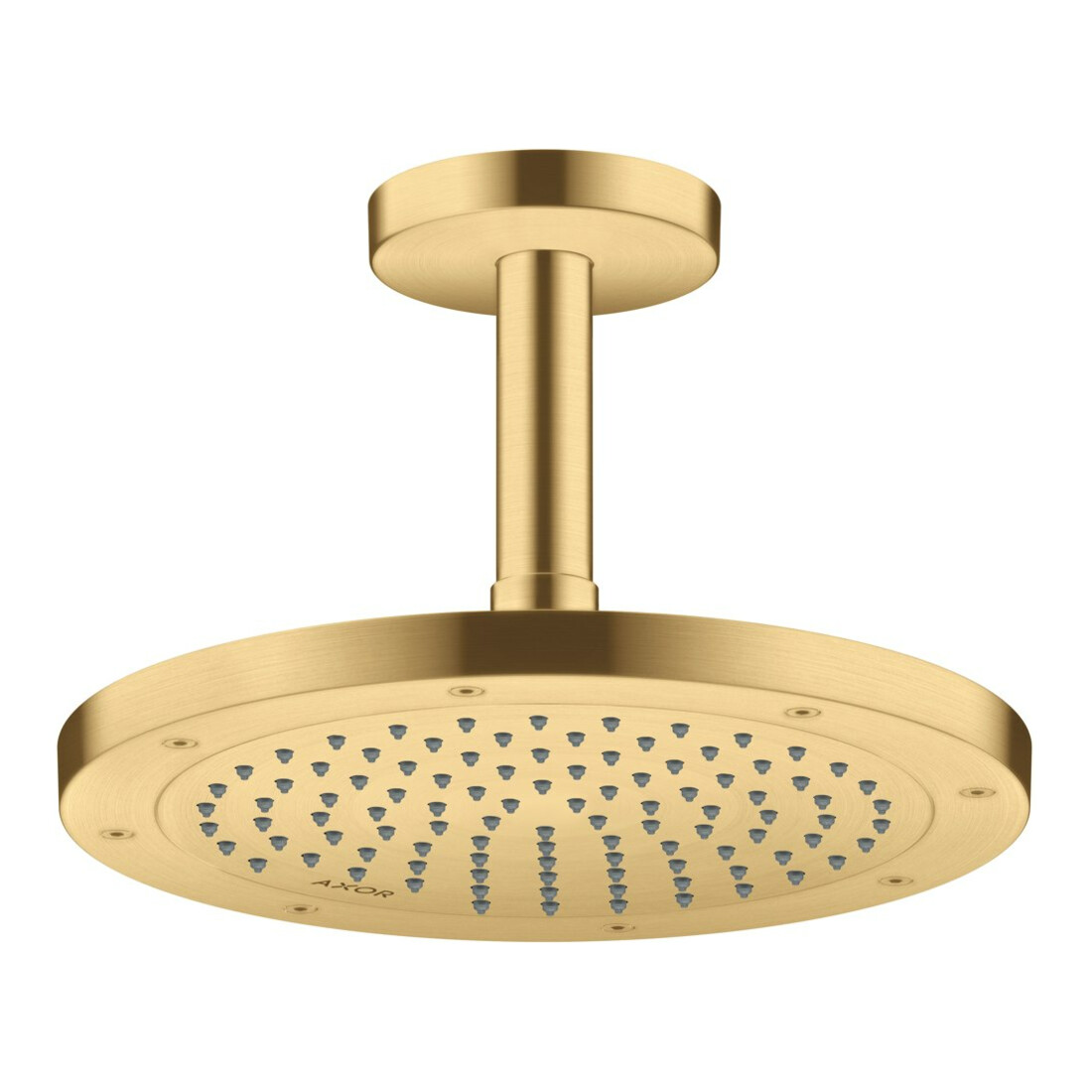 hansgrohe Deckenanschluss Axor 100mm, rund, brushed gold optic