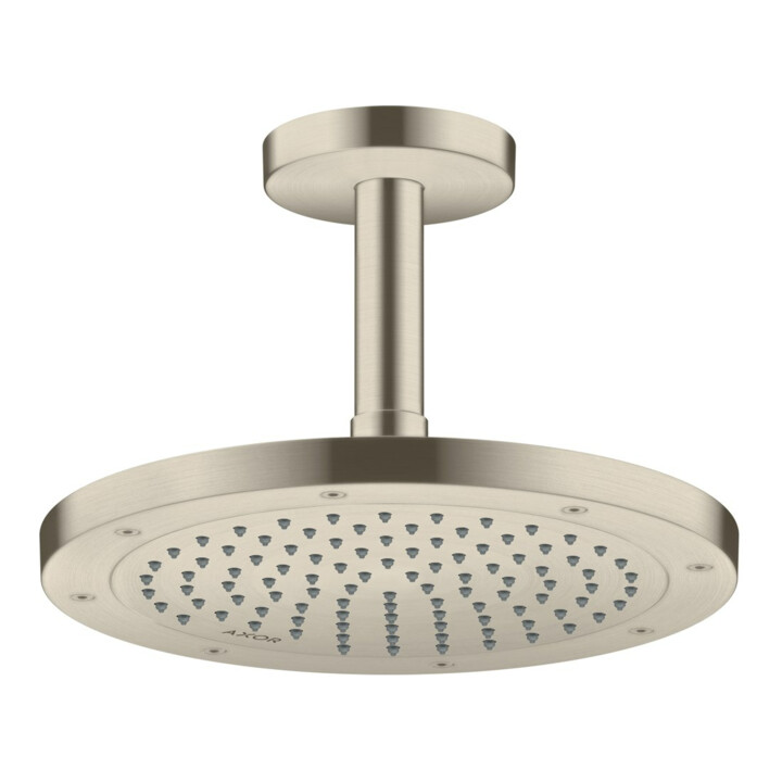 hansgrohe Deckenanschluss Axor 100mm, rund, brushed nickel