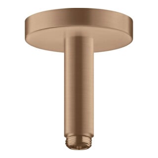 hansgrohe Deckenanschluss Axor 100mm, rund, brushed red gold