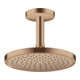 hansgrohe Deckenanschluss Axor 100mm, rund, brushed red gold-2