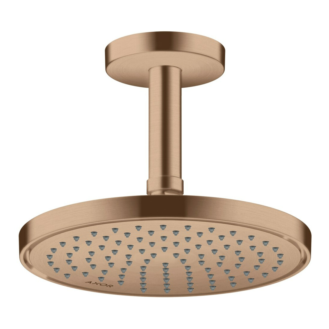 hansgrohe Deckenanschluss Axor 100mm, rund, brushed red gold