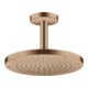 hansgrohe Deckenanschluss Axor 100mm, rund, brushed red gold