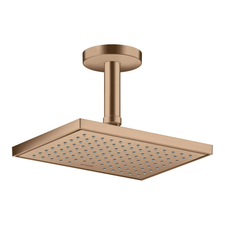 hansgrohe Deckenanschluss Axor 100mm, rund, brushed red gold
