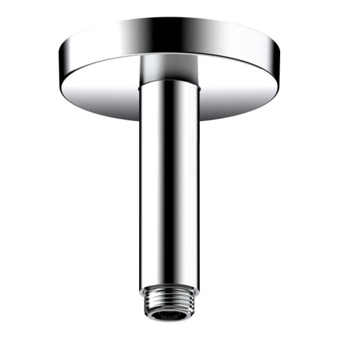 hansgrohe Deckenanschluss Axor 100mm, rund, Edelstahl-Optik