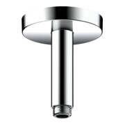 hansgrohe Deckenanschluss Axor 100mm, rund, Edelstahl-Optik