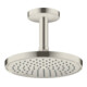 hansgrohe Deckenanschluss Axor 100mm, rund, Edelstahl-Optik-2