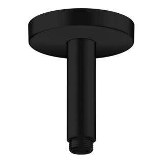 hansgrohe Deckenanschluss Axor 100mm, rund, mattschwarz