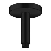 hansgrohe Deckenanschluss Axor 100mm, rund, mattschwarz
