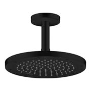 hansgrohe Deckenanschluss Axor 100mm, rund, mattschwarz-4