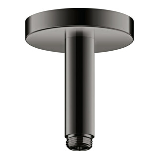 hansgrohe Deckenanschluss Axor 100mm, rund, polished black chrome