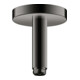 hansgrohe Deckenanschluss Axor 100mm, rund, polished black chrome-1