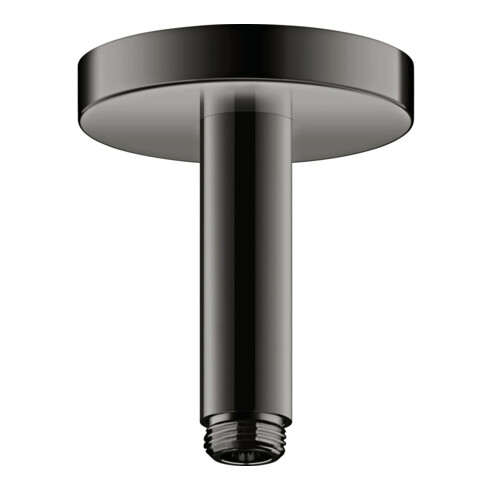 hansgrohe Deckenanschluss Axor 100mm, rund, polished black chrome