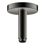 hansgrohe Deckenanschluss Axor 100mm, rund, polished black chrome