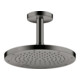 hansgrohe Deckenanschluss Axor 100mm, rund, polished black chrome-2