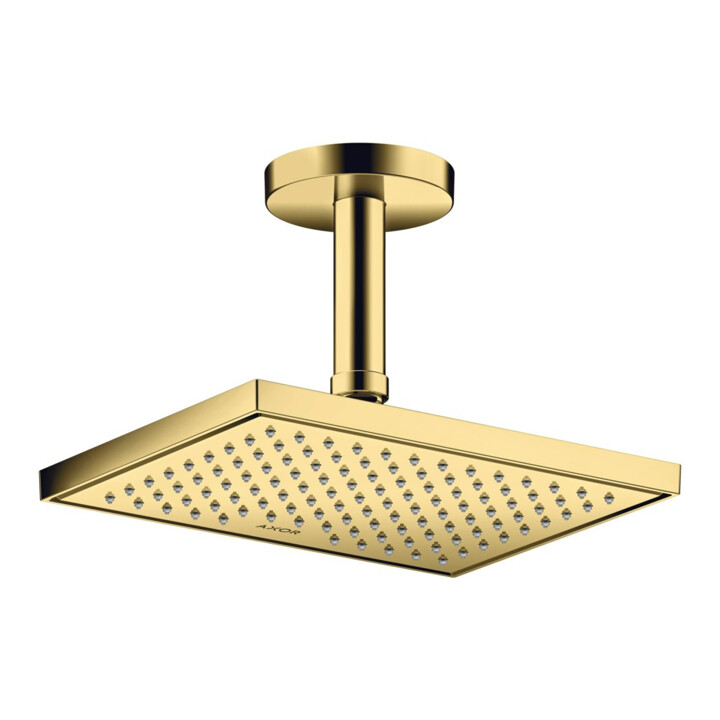 hansgrohe Deckenanschluss Axor 100mm, rund, polished gold optic