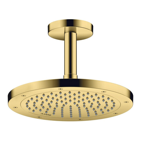 hansgrohe Deckenanschluss Axor 100mm, rund, polished gold optic