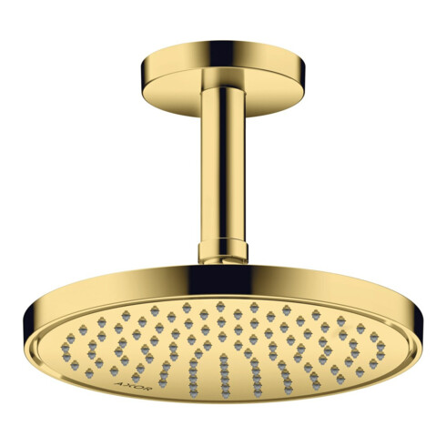 hansgrohe Deckenanschluss Axor 100mm, rund, polished gold optic