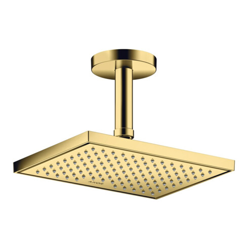 hansgrohe Deckenanschluss Axor 100mm, rund, polished gold optic