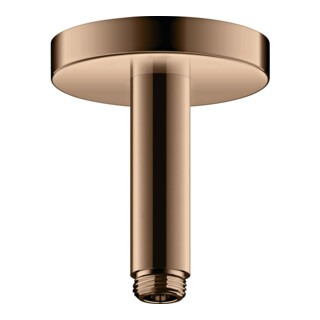 hansgrohe Deckenanschluss Axor 100mm, rund, polished red gold