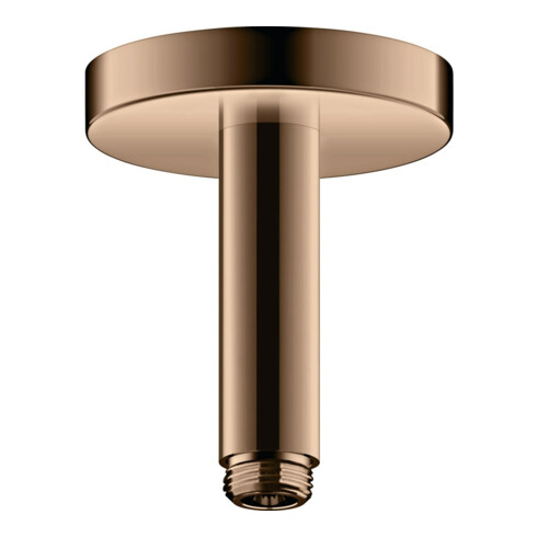 hansgrohe Deckenanschluss Axor 100mm, rund, polished red gold