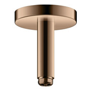 hansgrohe Deckenanschluss Axor 100mm, rund, polished red gold