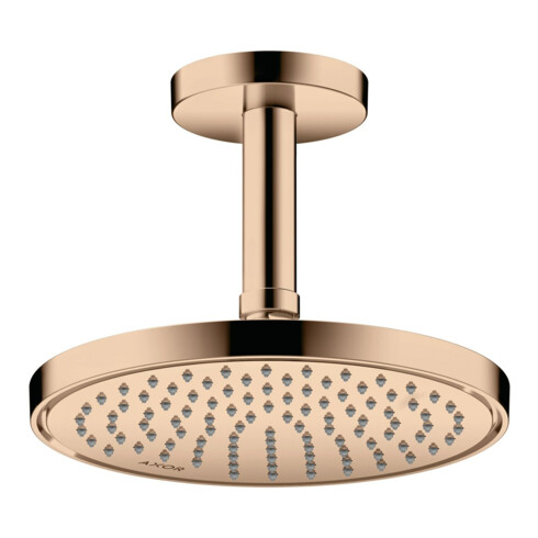 hansgrohe Deckenanschluss Axor 100mm, rund, polished red gold