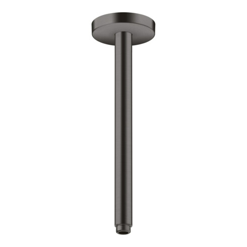 hansgrohe Deckenanschluss Axor 300mm, rund, brushed black chrome