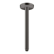 hansgrohe Deckenanschluss Axor 300mm, rund, brushed black chrome
