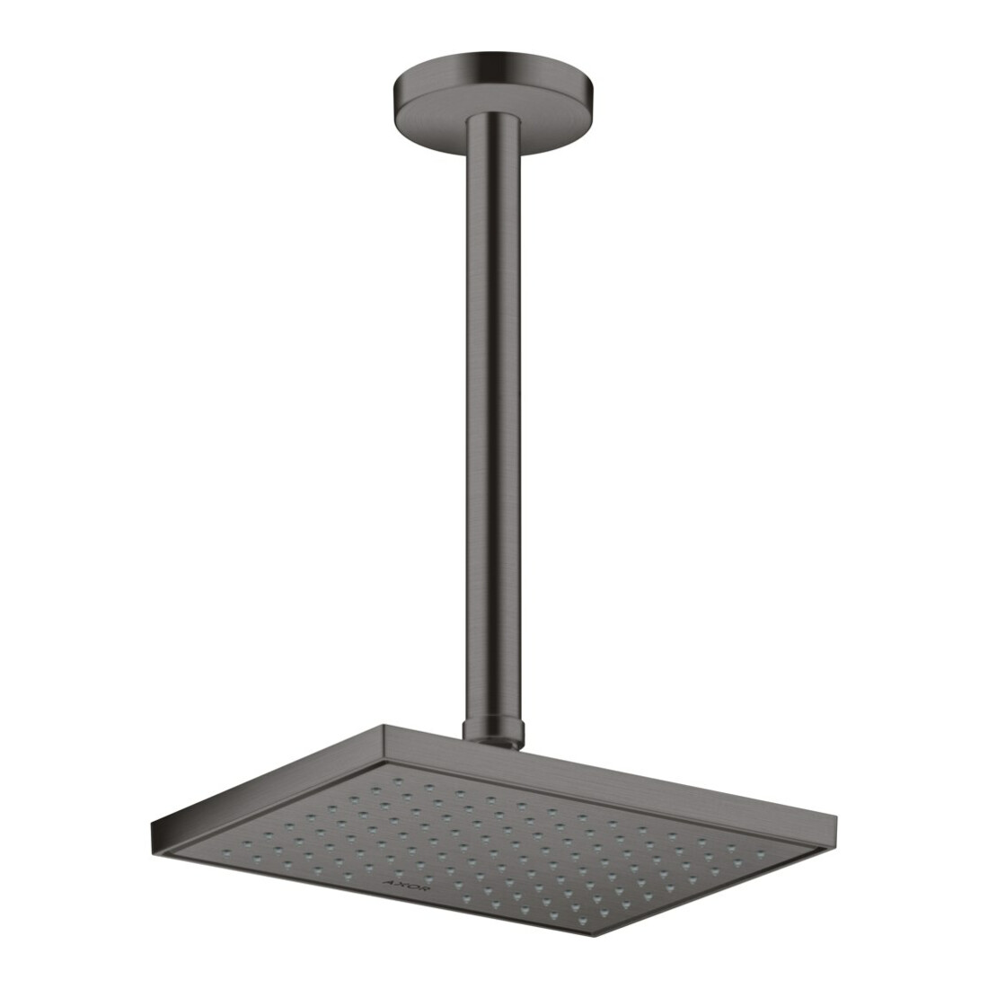 hansgrohe Deckenanschluss Axor 300mm, rund, brushed black chrome
