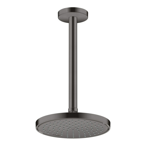 hansgrohe Deckenanschluss Axor 300mm, rund, brushed black chrome