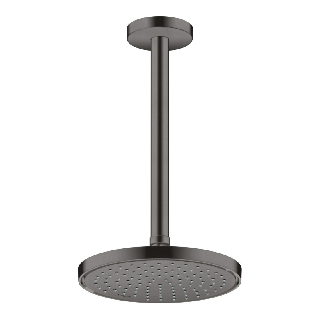 hansgrohe Deckenanschluss Axor 300mm, rund, brushed black chrome