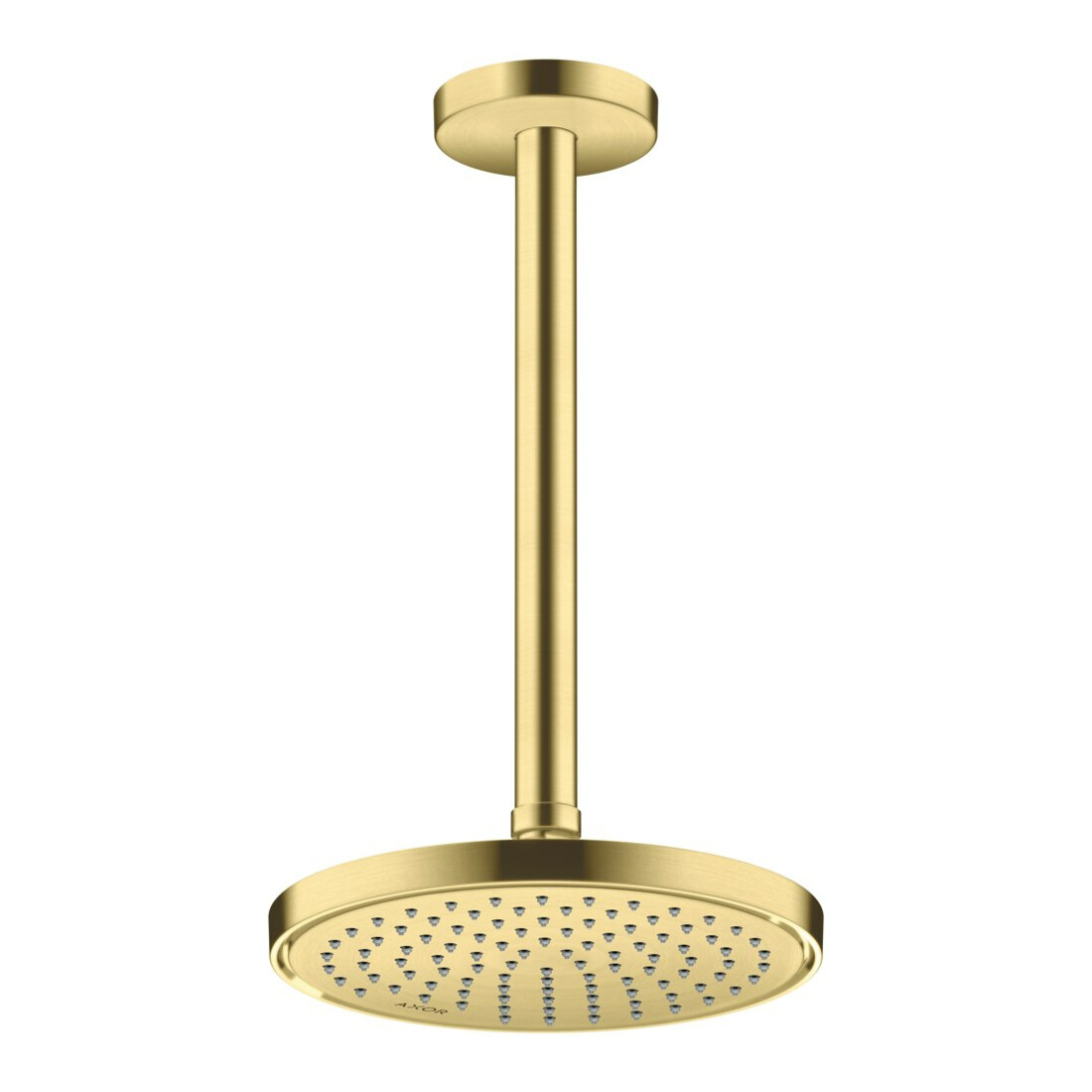 hansgrohe Deckenanschluss Axor 300mm, rund, brushed brass