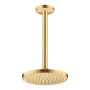 hansgrohe Deckenanschluss Axor 300mm, rund, brushed gold optic-4