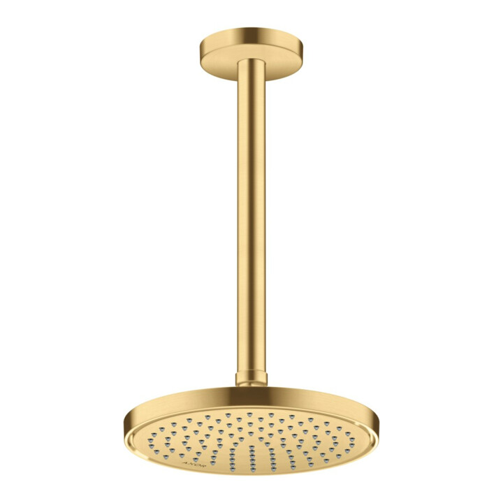 hansgrohe Deckenanschluss Axor 300mm, rund, brushed gold optic