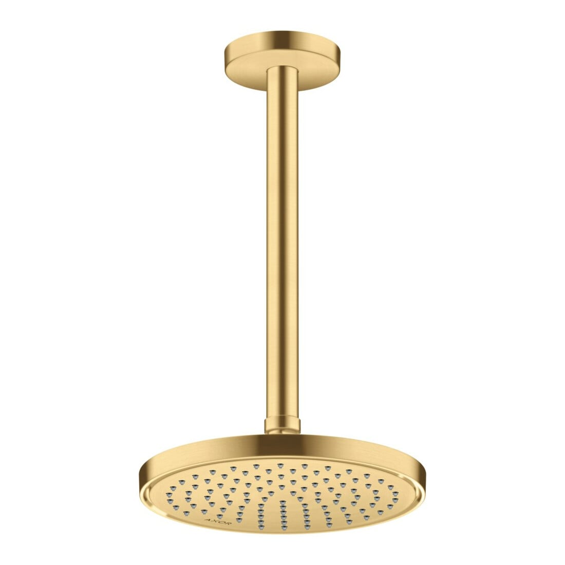 hansgrohe Deckenanschluss Axor 300mm, rund, brushed gold optic