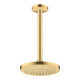 hansgrohe Deckenanschluss Axor 300mm, rund, brushed gold optic-5