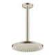 hansgrohe Deckenanschluss Axor 300mm, rund, brushed nickel-2