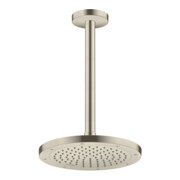 hansgrohe Deckenanschluss Axor 300mm, rund, brushed nickel-2
