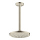 hansgrohe Deckenanschluss Axor 300mm, rund, brushed nickel-4