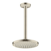 hansgrohe Deckenanschluss Axor 300mm, rund, brushed nickel-5