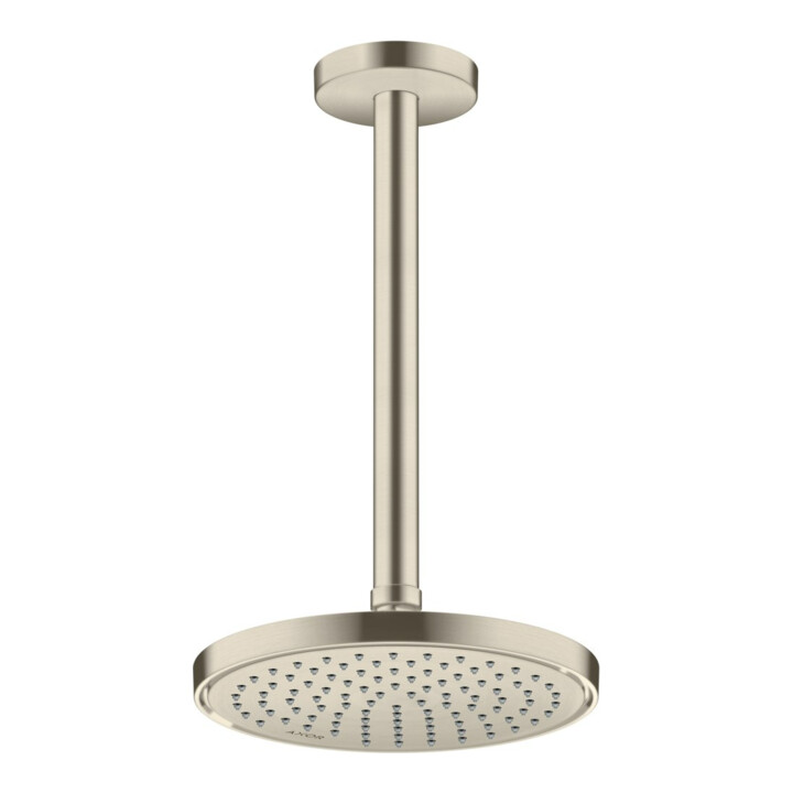 hansgrohe Deckenanschluss Axor 300mm, rund, brushed nickel