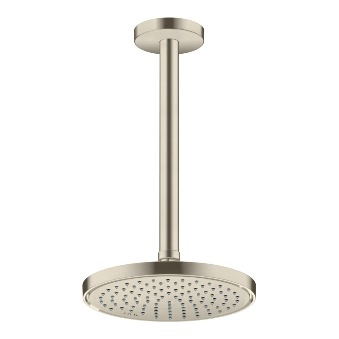hansgrohe Deckenanschluss Axor 300mm, rund, brushed nickel