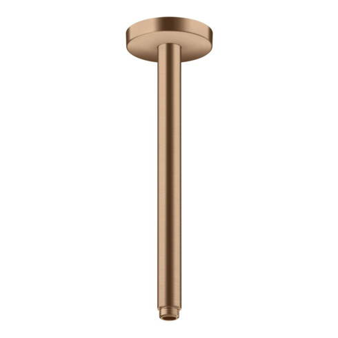 hansgrohe Deckenanschluss Axor 300mm, rund, brushed red gold