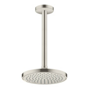 hansgrohe Deckenanschluss Axor 300mm, rund, Edelstahl-Optik-2
