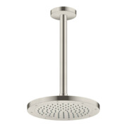 hansgrohe Deckenanschluss Axor 300mm, rund, Edelstahl-Optik-4
