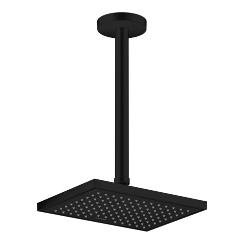 hansgrohe Deckenanschluss Axor 300mm, rund, mattschwarz