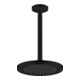 hansgrohe Deckenanschluss Axor 300mm, rund, mattschwarz-5