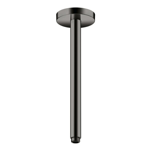 hansgrohe Deckenanschluss Axor 300mm, rund, polished black chrome