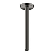 hansgrohe Deckenanschluss Axor 300mm, rund, polished black chrome