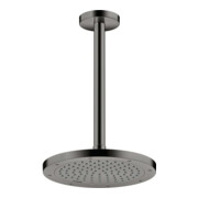hansgrohe Deckenanschluss Axor 300mm, rund, polished black chrome-4